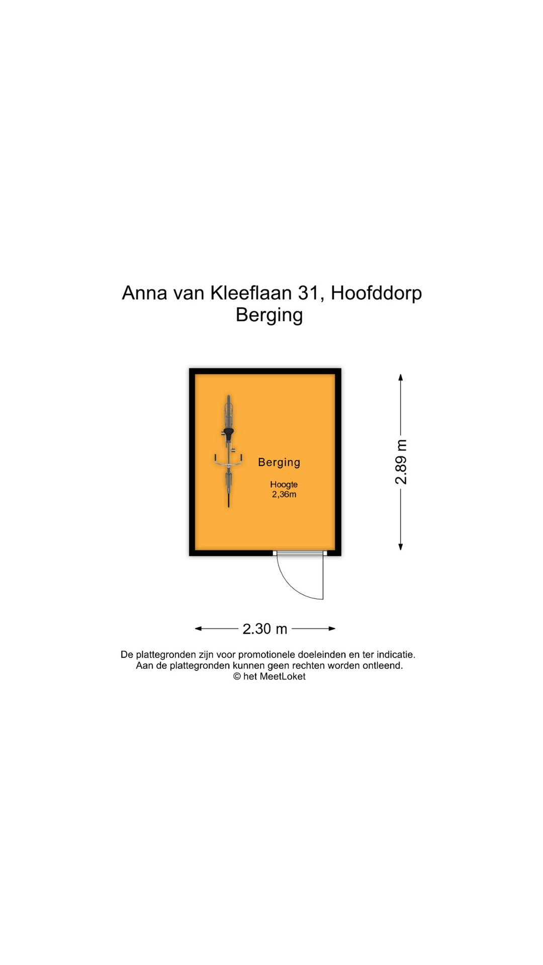 Anna van Kleeflaan 31 , 2135 VD Hoofddorp map